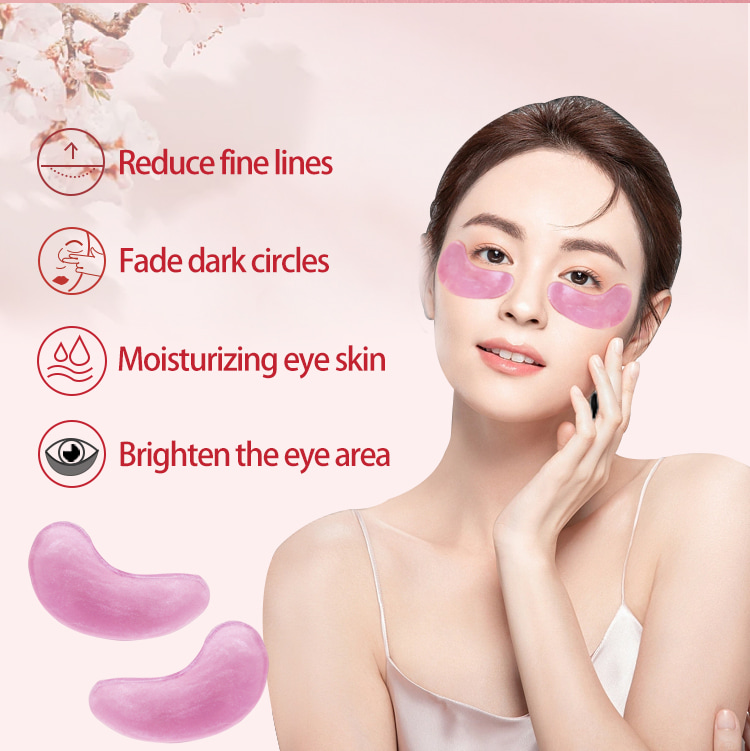 Maschera per gli occhi al collagene Sakura