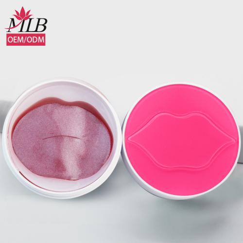 Cura delle labbra con maschera rosa idro lip patch
