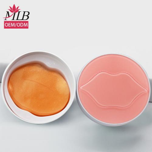 Maschera patch labbra idrogel oro per le rughe
