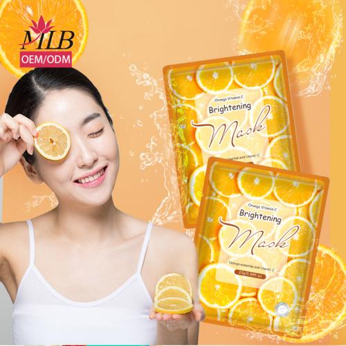 orange mask sheet