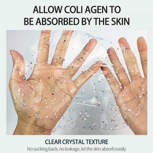 Maschera viso al collagene all'acido ialuronico